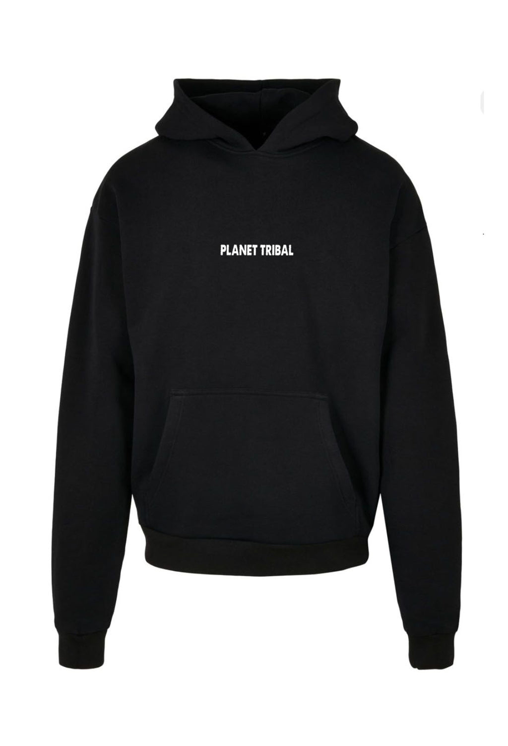 Black Astro Hoodie – Small Chest font - Large Back Logo