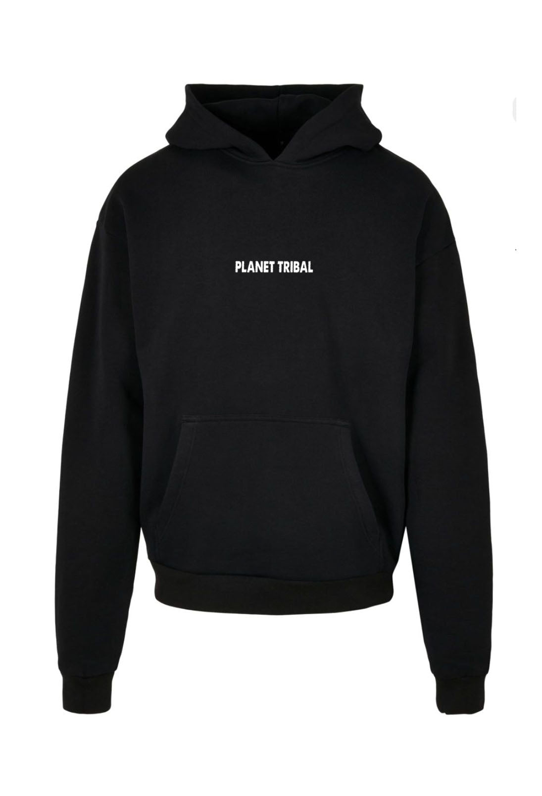 Black Astro Hoodie – Small Chest font - Large Back Logo