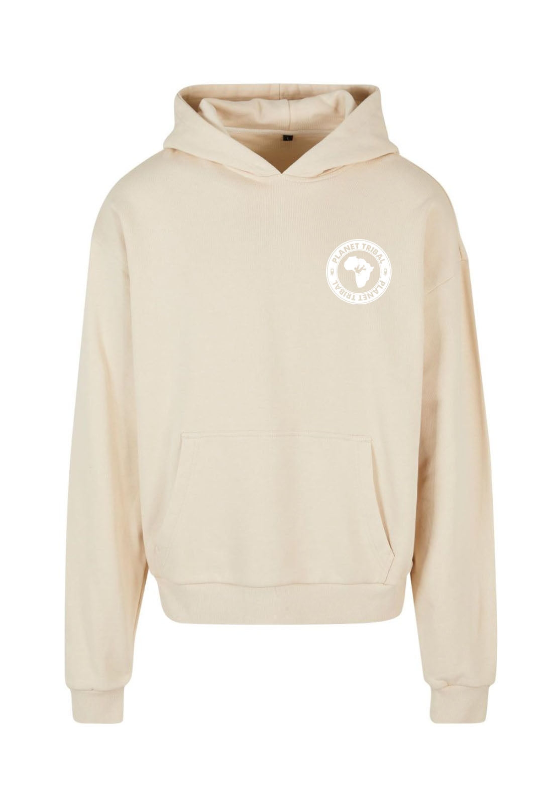 Oversize Astro Hoodie - 'Nude'Small PT Bage Logo