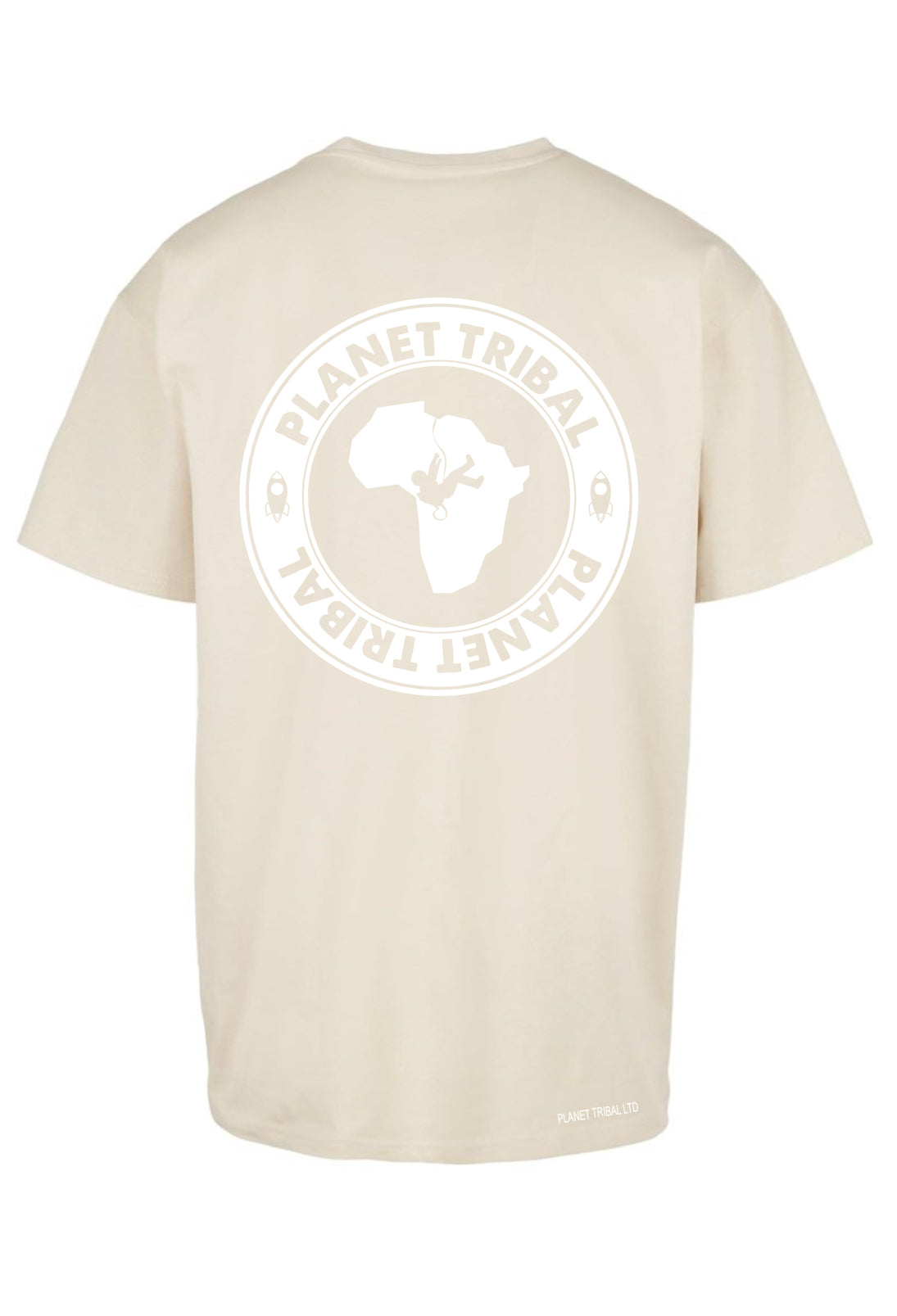 Oversized Astro FB tee - Nude