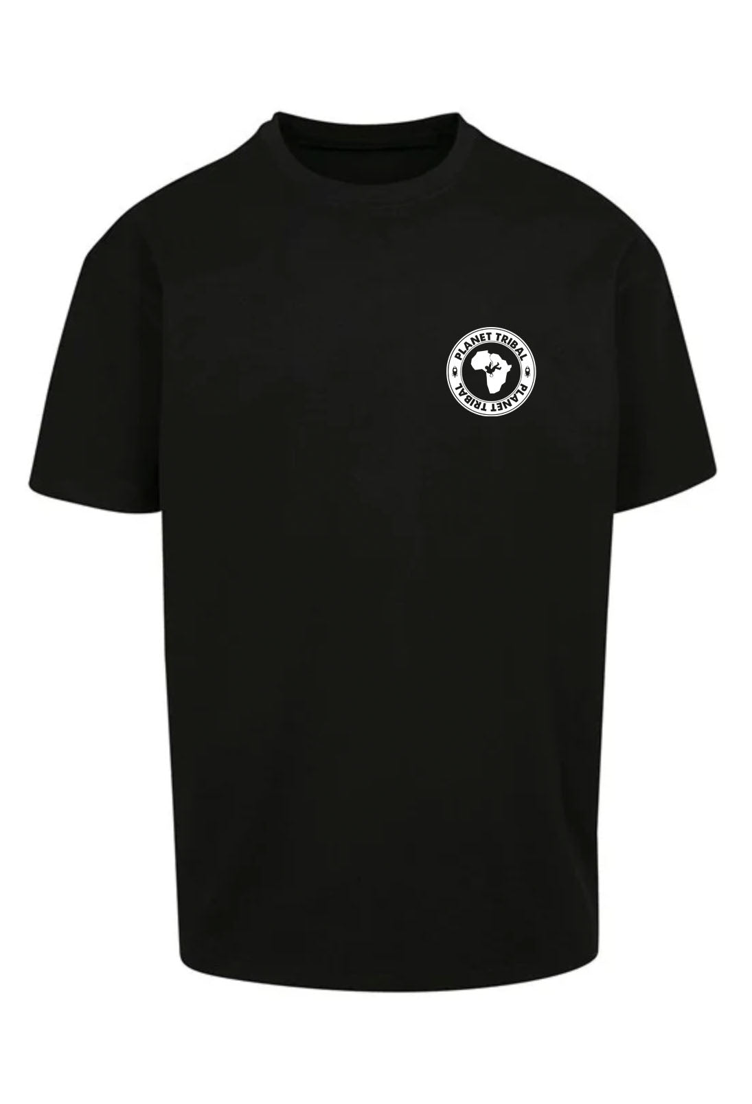 Unisex oversized Astro tee - Black