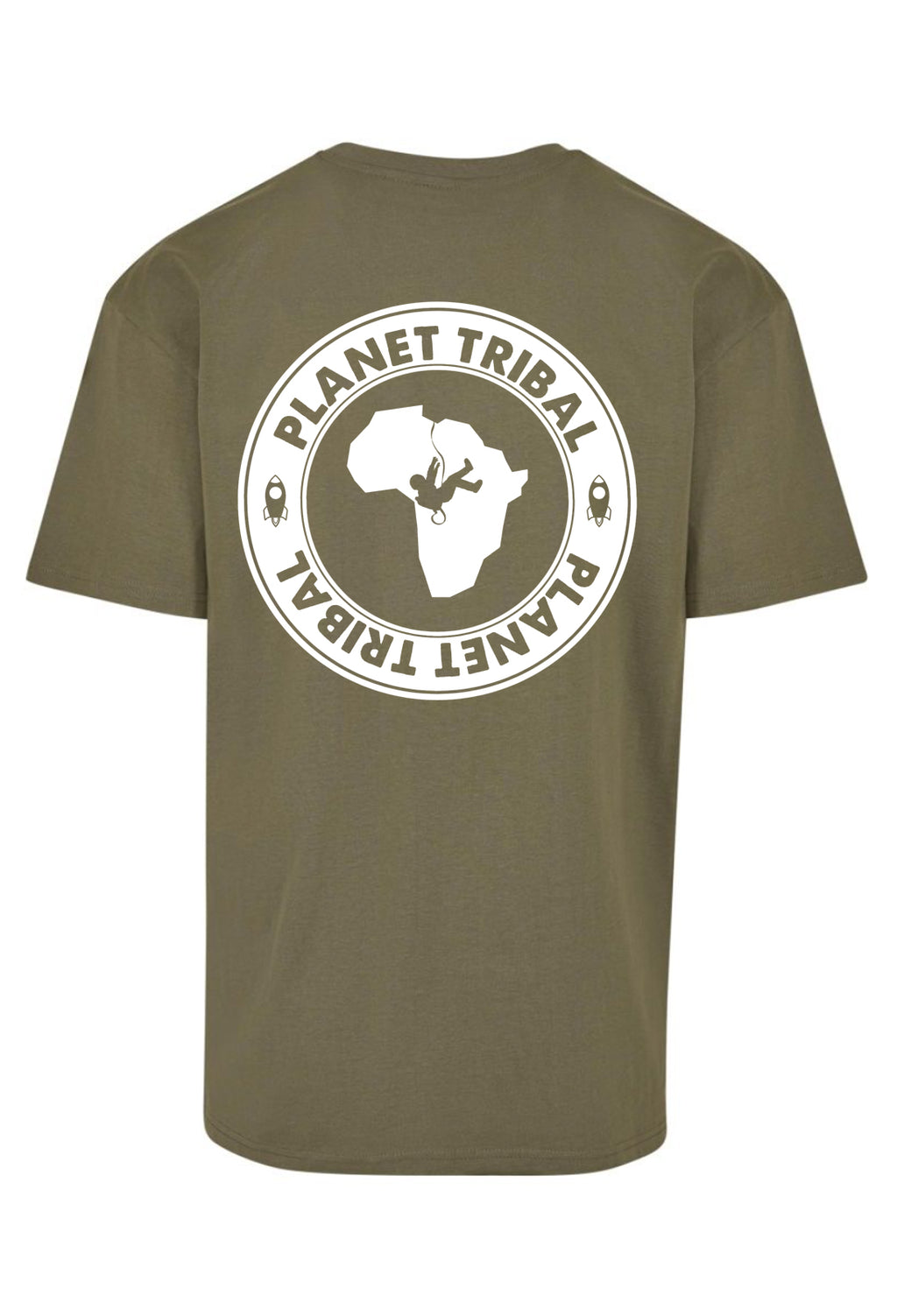 Oversized Astro FB tee - Khaki Green