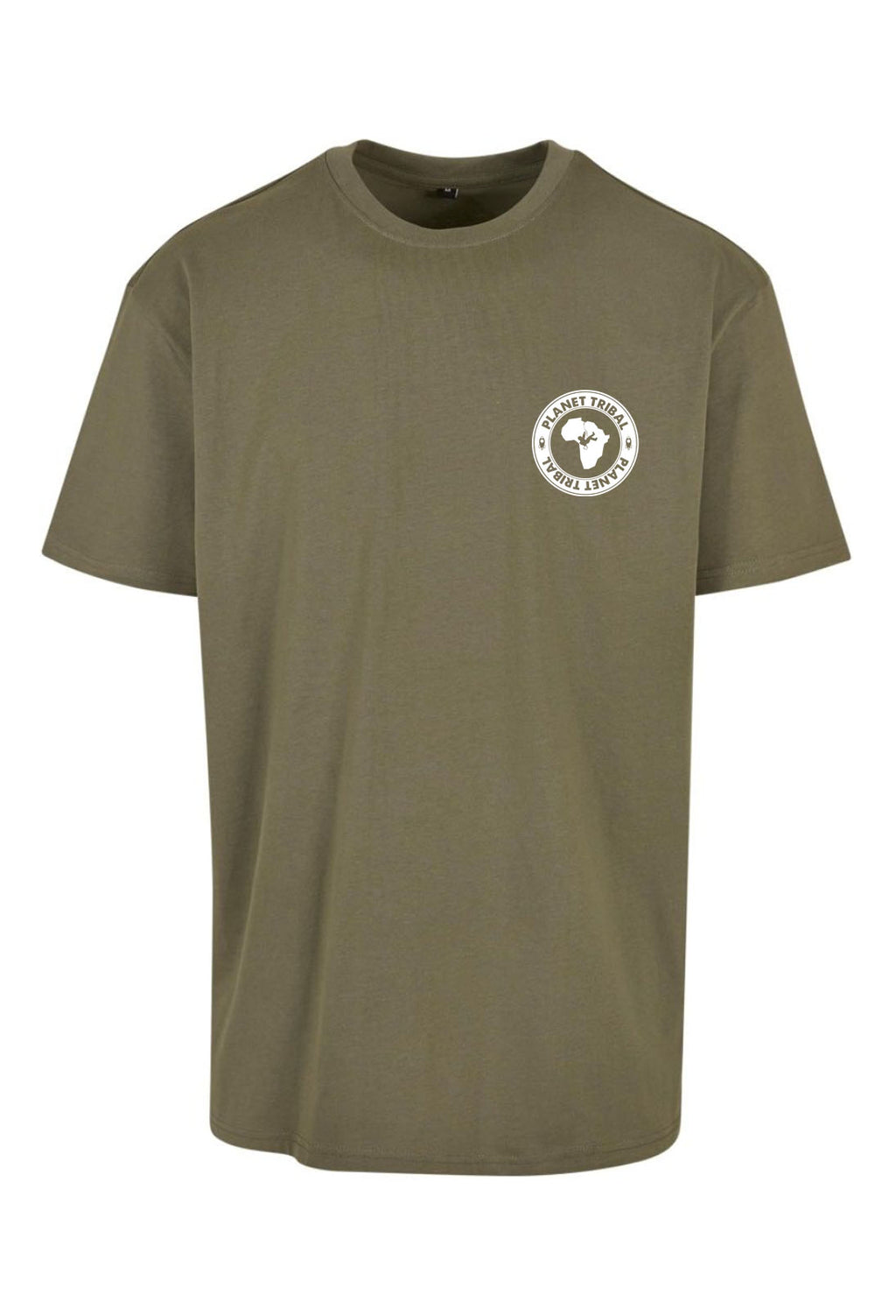 Unisex oversize Astro tee - Khaki green