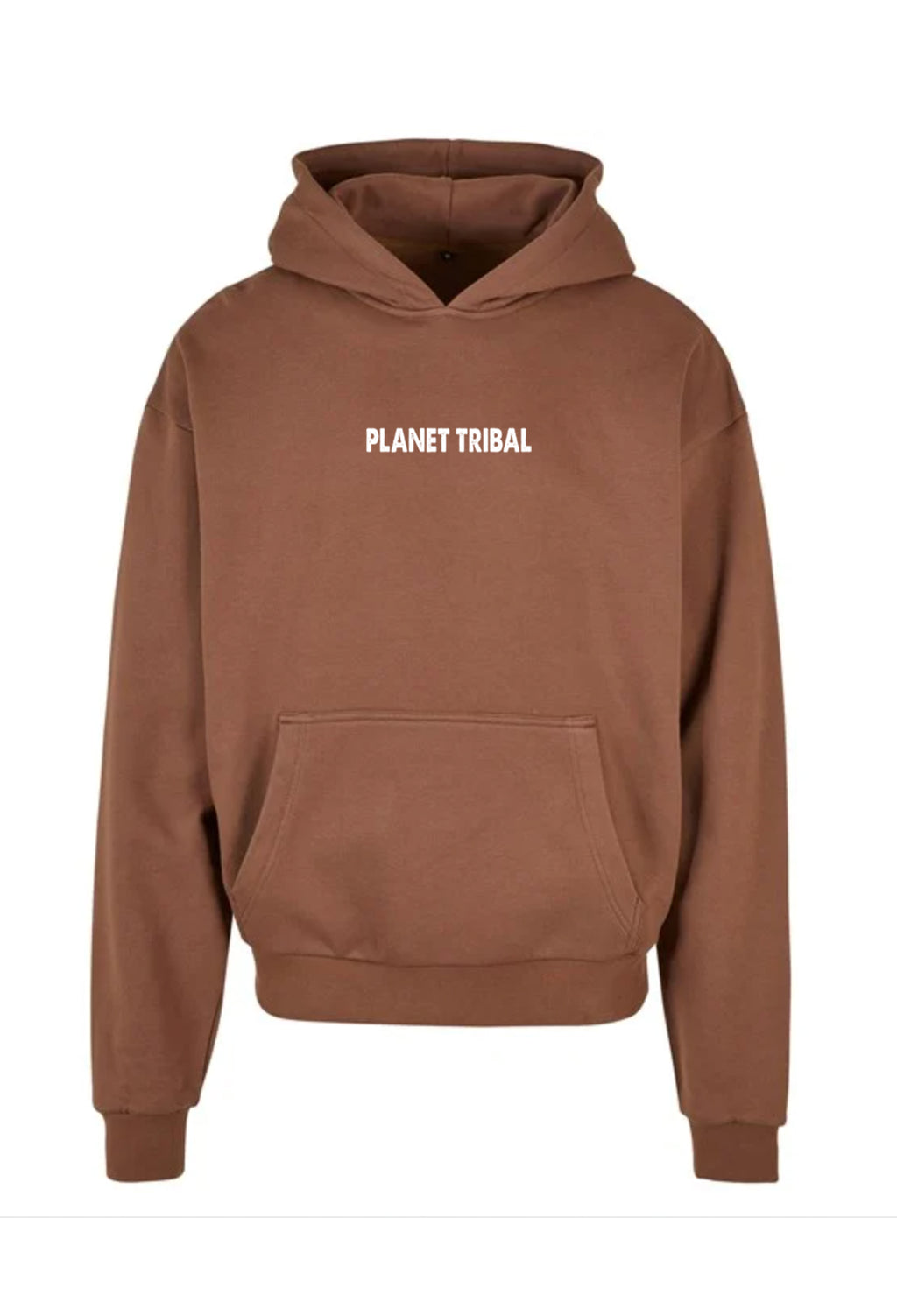 Chocolate Unisex Astro Hoodie – Small Chest font - Large Back Logo