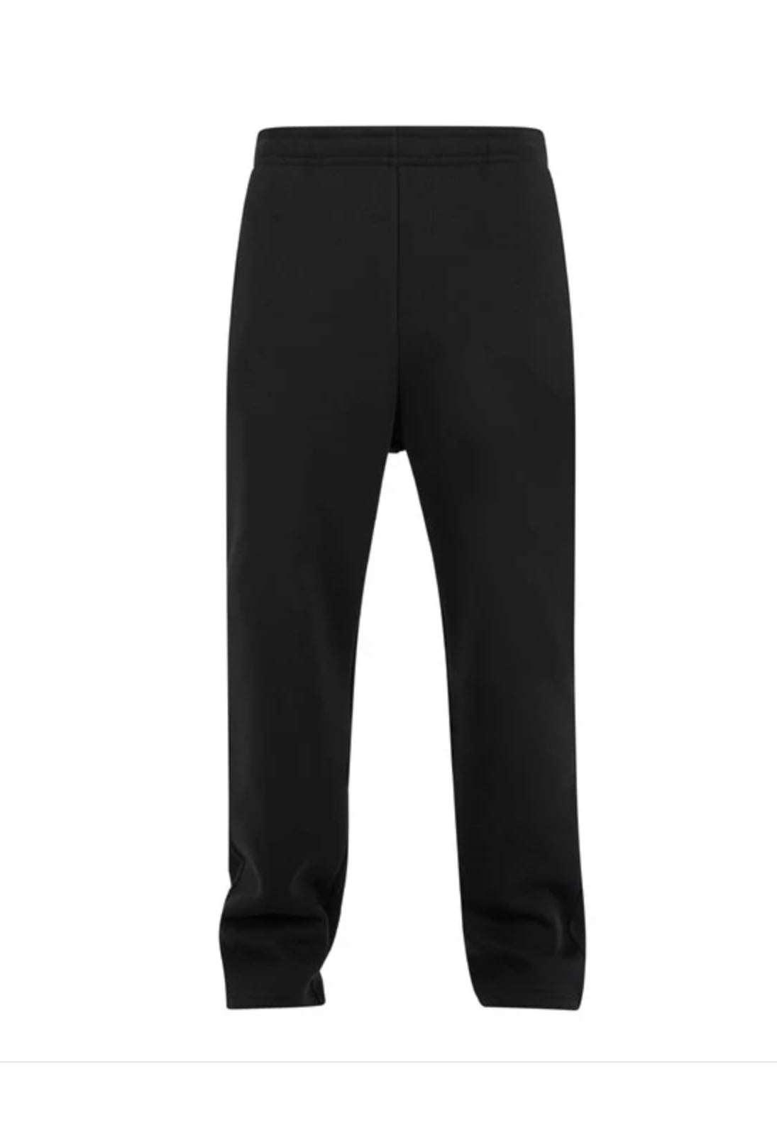Unisex Black Moonwalker relaxed straight leg joggers