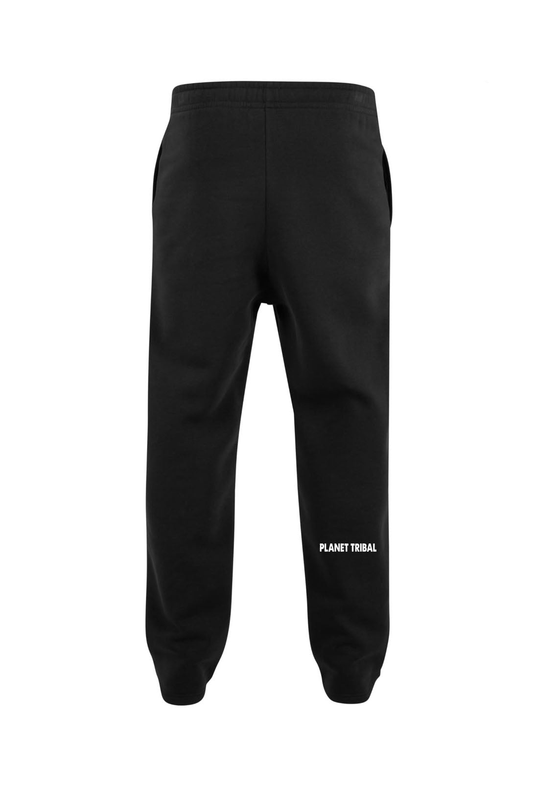 Unisex Black Moonwalker relaxed straight leg joggers