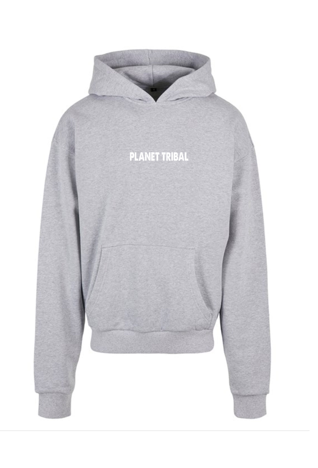 Grey Unisex Astro Hoodie – Small Chest font - Large Back Logo