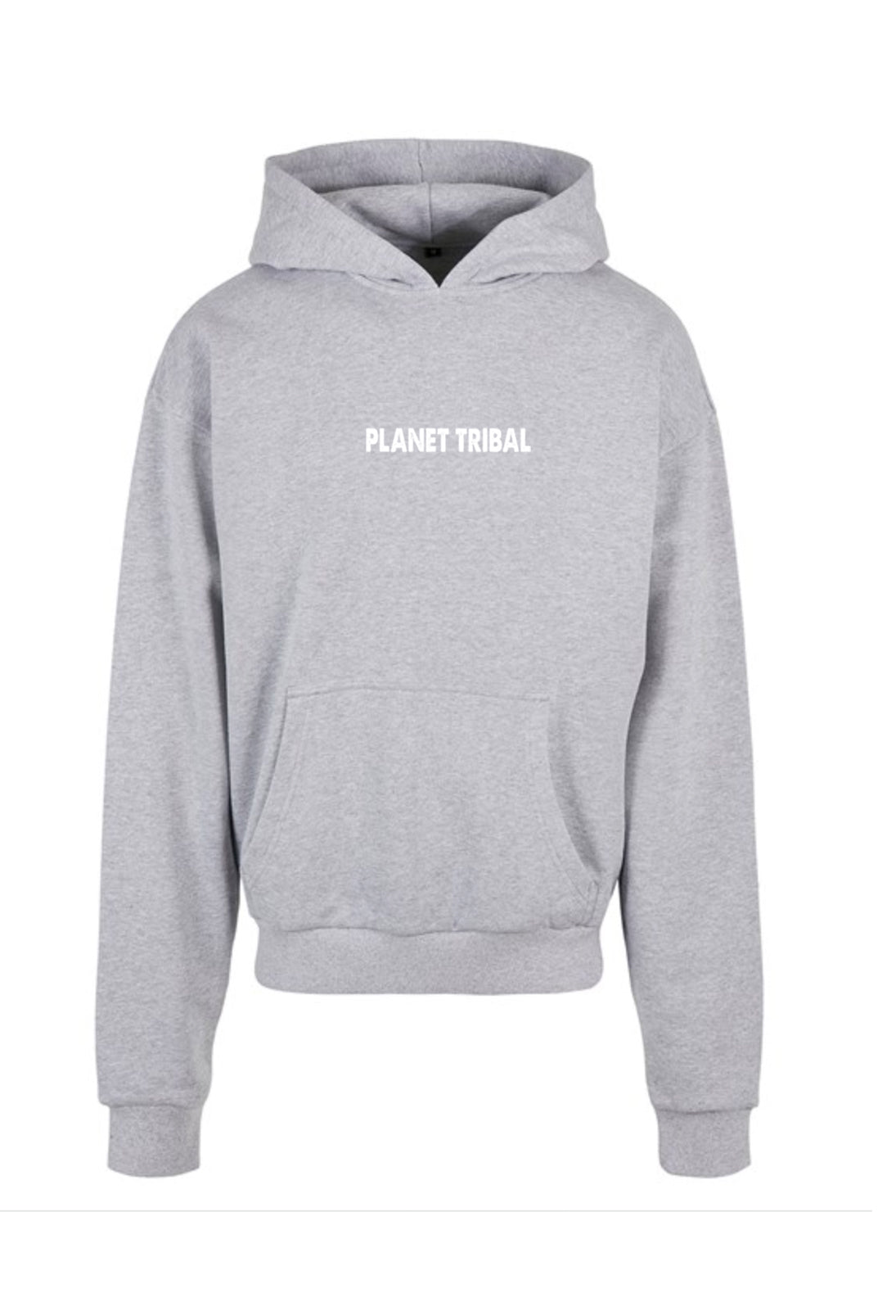 Grey Unisex Astro Hoodie – Small Chest font - Large Back Logo